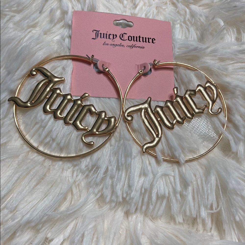 New Juicy Couture earrings